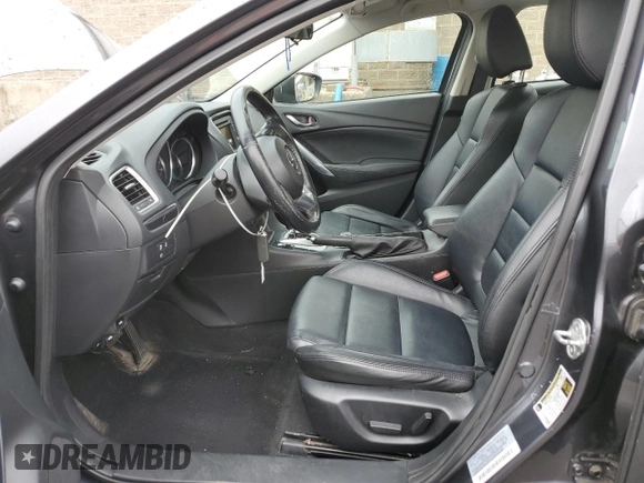 2014 Mazda 6 i Touring with VIN JM1GJ1V62E1148893, listed as a Copart auction lot 53800325 with 93,329 mi miles and Salvage Title. Bid and sale history available at DreamBid. Image 7.