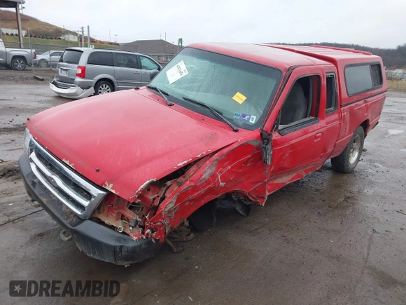 1998 Ford Ranger XL with VIN 1FTZR15XXWTA25035, listed as a IAAI auction lot 41811654 with 192,824 mi miles. Bid and sale history available at carsss.com. Image 2.