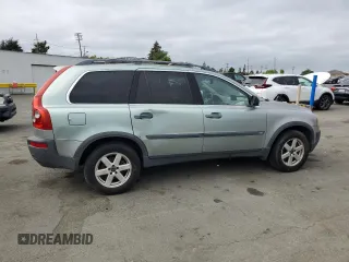 2004 Volvo XC90 with VIN YV1CZ59H141045872, listed as a Copart auction lot 53404175 with 267,373 mi miles and Clean Title. Bid and sale history available at carsss.com. Image 3.