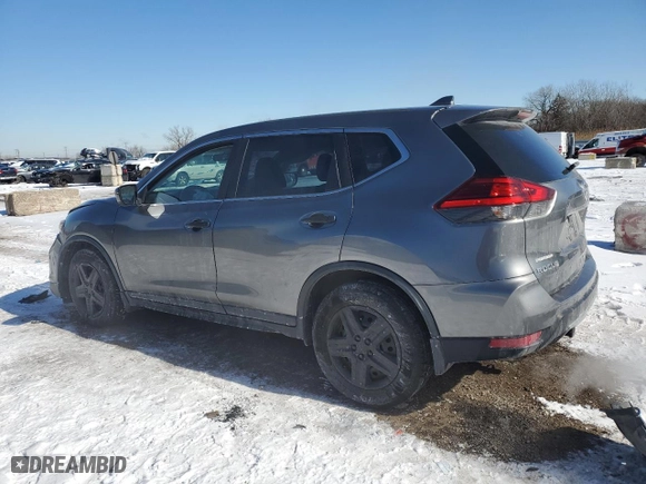 2017 Nissan Rogue S with VIN 5N1AT2MT9HC806906, listed as a Copart auction lot 45470385 with 122,040 mi miles and Salvage Title. Bid and sale history available at carsss.com. Image 2.