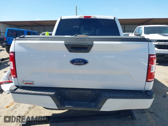 2020 Ford F-150 XL with VIN 1FTEW1C58LKE34712, listed as a IAAI auction lot 41674902 with 41,287 mi miles. Bid and sale history available at carsss.com. Image 16.