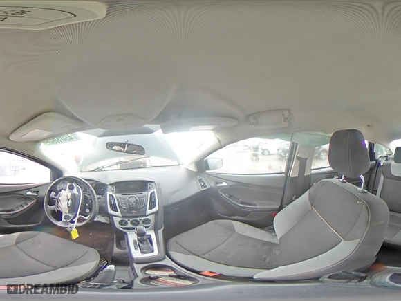 2014 Ford Focus SE with VIN 1FADP3F23EL125495, listed as a Copart auction lot 45010985 with 0 mi miles and Salvage Title. Bid and sale history available at carsss.com. Image 12.