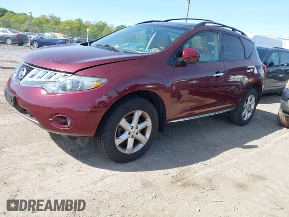 2010 Nissan Murano SL z VIN JN8AZ1MW4AW114813, wystawiony jako IAAI lot #42169715 z przebiegiem 142 402 mil mil oraz . Historia ofert i sprzedaży dostępna na DreamBid. Obrazek 2.