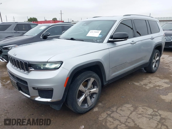 2021 Jeep Grand Cherokee Limited z VIN 1C4RJKBGXM8109793, wystawiony jako IAAI lot #42179993 z przebiegiem 48 250 mil mil oraz . Historia ofert i sprzedaży dostępna na DreamBid. Obrazek 17.
