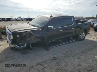 2022 GMC Sierra 1500 SLT z VIN 3GTU9DED4NG152053, wystawiony jako Copart lot #49574155 z przebiegiem 47 097 mil mil oraz Szkoda całkowita • Salvage title. Historia ofert i sprzedaży dostępna na DreamBid. Obrazek 1.
