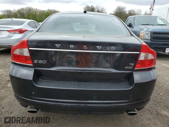 2010 Volvo S80 I6 Turbo with VIN YV1992AH8A1118770, listed as a Copart auction lot 78485004 with 226,153 mi miles and Non Repairable. Bid and sale history available at carsss.com. Image 6.