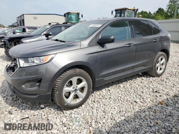 2018 Ford Edge SE with VIN 2FMPK4G99JBB94494, listed as a Copart auction lot 58980305 with 62,300 mi miles and Clean title. Bid and sale history available at DreamBid. Image 1.