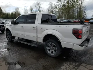 2011 Ford F-150 Lariat with VIN 1FTFW1E6XBFB53352, listed as a Copart auction lot 52419005 with 157,904 mi miles and Clean Title. Bid and sale history available at carsss.com. Image 2.