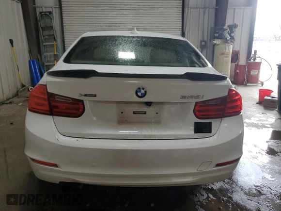 2013 BMW 3 Series 328i xDrive with VIN WBA3B3C52DF530860, listed as a Copart auction lot 53248425 with 154,254 mi miles and Salvage Title. Bid and sale history available at carsss.com. Image 6.