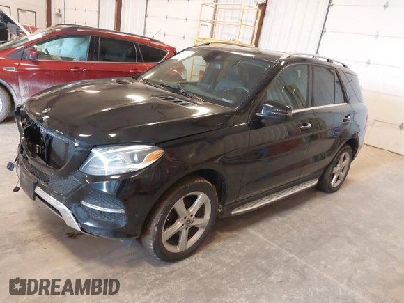 2018 Mercedes-Benz GLE 350 with VIN 4JGDA5HB0JB001247, listed as a IAAI auction lot 41645686 with 75,443 mi miles and . Bid and sale history available at DreamBid. Image 2.