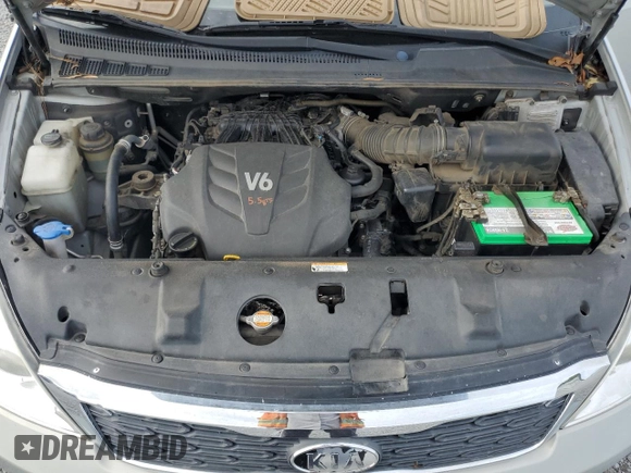 2012 Kia Sedona LX with VIN KNDMG4C77C6456849, listed as a Copart auction lot 69638314 with 206,434 mi miles and Salvage Title. Bid and sale history available at carsss.com. Image 14.