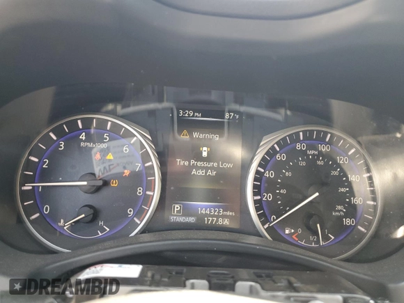 2014 Infiniti Q50 Premium z VIN JN1BV7AR1EM693471, wystawiony jako Copart lot #58991305 z przebiegiem 144 323 mil mil oraz Szkoda całkowita • Salvage title. Historia ofert i sprzedaży dostępna na DreamBid. Obrazek 9.