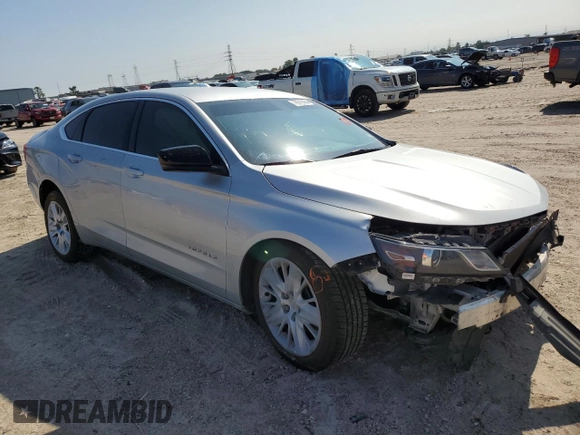 2017 Chevrolet Impala LS with VIN 2G11Z5S38H9191370, listed as a Copart auction lot 79073004 with Not Provided miles and Salvage Title. Bid and sale history available at DreamBid. Image 4.