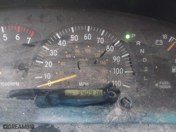 2002 Toyota Tundra SR5 with VIN 5TBBT44152S268836, listed as a IAAI auction lot 41140344 with 340,976 mi miles. Bid and sale history available at carsss.com. Image 15.