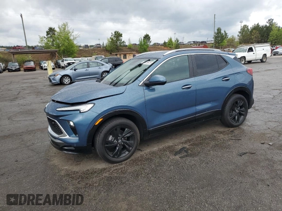 2024 Buick Encore GX Sport Touring with VIN KL4AMDSL5RB159440, listed as a Copart auction lot 51978975 with 8,343 mi miles and Salvage title. Bid and sale history available at DreamBid. Image 1.