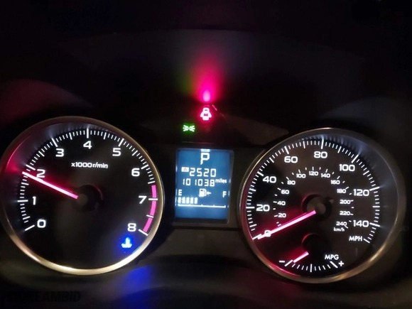 2015 Subaru Impreza Wagon 2.0i Sport Premium with VIN JF1GPAT66FH232375, listed as a IAAI auction lot 41717228 with 101,038 mi miles. Bid and sale history available at carsss.com. Image 7.