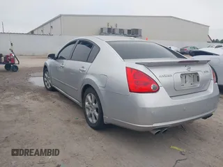 2008 Nissan Maxima 3.5 SL with VIN 1N4BA41E58C802552, listed as a IAAI auction lot 41592779 with 125,519 mi miles. Bid and sale history available at carsss.com. Image 3.