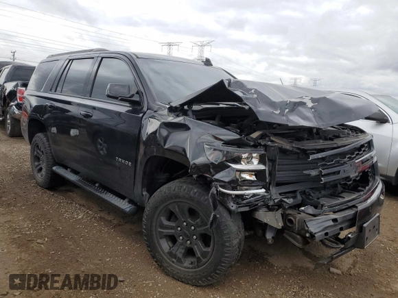 2020 Chevrolet Tahoe LS with VIN 1GNSCAKC1LR107045, listed as a Copart auction lot 78150524 with Not provided miles and Salvage title. Bid and sale history available at DreamBid. Image 4.