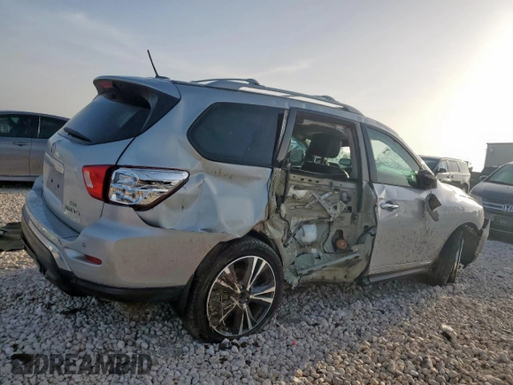 2017 Nissan Pathfinder SL с VIN 5N1DR2MM7HC687712, выставлен на аукционе Copart как лот 64902505 с пробегом 129 258 миль миль и Списание • Salvage title. История ставок и продаж доступна на DreamBid. Изображение 3.