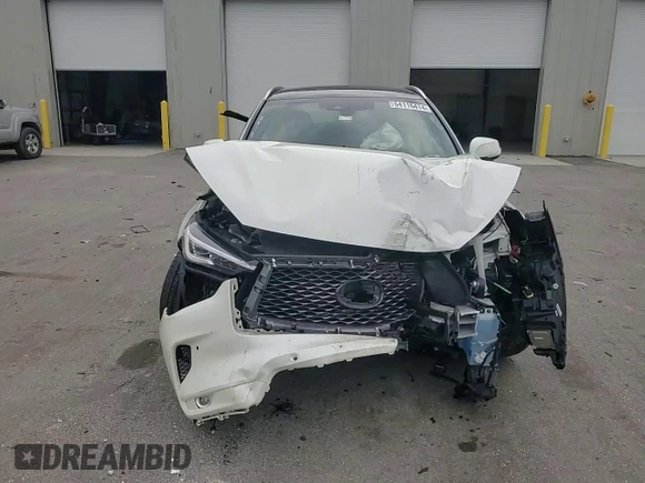 2021 Infiniti QX50 Autograph with VIN 3PCAJ5DBXMF105694, listed as a Copart auction lot 64116414 with Not provided miles and Non repairable. Bid and sale history available at DreamBid. Image 12.