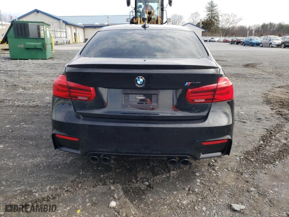 2017 BMW M3 with VIN WBS8M9C37H5G85710, listed as a Copart auction lot 40168123 with 60,385 mi miles. Bid and sale history available at carsss.com. Image 6.