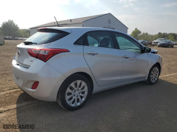 2017 Hyundai Elantra GT with VIN KMHD35LH9HU376476, listed as a Copart auction lot 68649434 with 68,902 mi miles and Salvage Title. Bid and sale history available at carsss.com. Image 3.