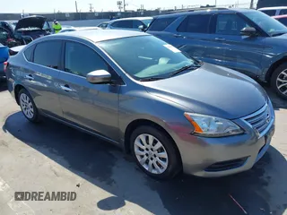 2015 Nissan Sentra S with VIN 3N1AB7AP6FY290586, listed as a IAAI auction lot 42014054 with 127,465 mi miles. Bid and sale history available at carsss.com. Image 1.