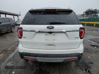 2016 Ford Explorer XLT with VIN 1FM5K8D87GGB63997, listed as a Copart auction lot 53886765 with 159,659 mi miles and Salvage Title. Bid and sale history available at carsss.com. Image 6.