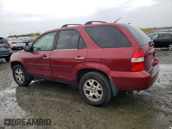 2002 Acura MDX Touring Pkg with VIN 2HNYD18632H542448, listed as a Copart auction lot 84032174 with 177,367 mi miles and Salvage Title. Bid and sale history available at carsss.com. Image 2.