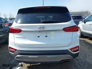 2019 Hyundai Santa Fe SE with VIN 5NMS23AD3KH070603, listed as a IAAI auction lot 41760416 with 62,676 mi miles. Bid and sale history available at carsss.com. Image 16.