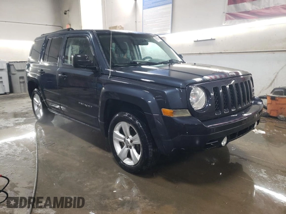 2014 Jeep Patriot Latitude with VIN 1C4NJRFB0ED588336, listed as a Copart auction lot 89391695 with 133,941 mi miles and Salvage Title. Bid and sale history available at carsss.com. Image 4.