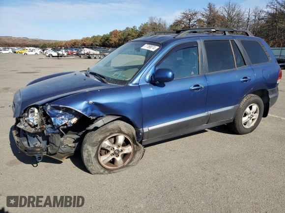 2006 Hyundai Santa Fe GLS with VIN KM8SC73D86U090048, listed as a Copart auction lot 77769074 with 112,122 mi miles and Salvage Title. Bid and sale history available at carsss.com. Image 1.
