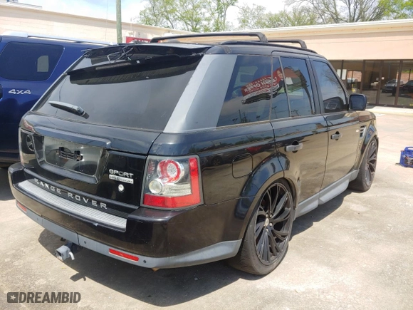 2011 Land Rover Range Rover Sport HSE LUX with VIN SALSK2D43BA270177, listed as a Copart auction lot 53982445 with 109,972 mi miles and Clean Title. Bid and sale history available at carsss.com. Image 4.