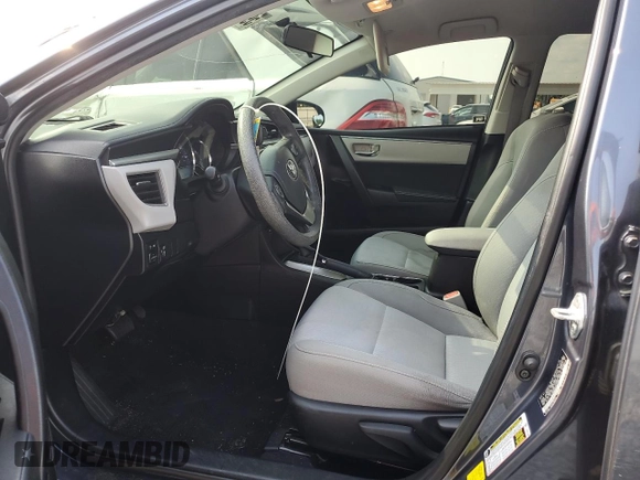 2016 Toyota Corolla L with VIN 5YFBURHE3GP552397, listed as a Copart auction lot 59036705 with 86,439 mi miles and Salvage title. Bid and sale history available at DreamBid. Image 7.