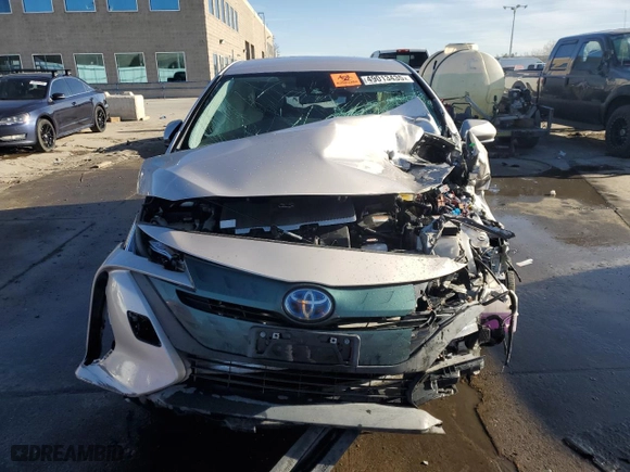 2019 Toyota Prius Prime Plus with VIN JTDKARFP8K3114165, listed as a Copart auction lot 49013435 with NaN miles and Salvage Title. Bid and sale history available at carsss.com. Image 5.