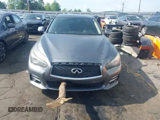 2014 Infiniti Q50 Premium with VIN JN1BV7AP2EM688259, listed as a IAAI auction lot 42149158 with 252,078 mi miles and . Bid and sale history available at DreamBid. Image 12.