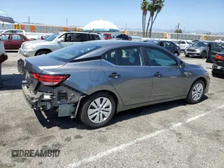 2024 Nissan Sentra S with VIN 3N1AB8BV1RY289613, listed as a Copart auction lot 59392035 with 20,298 mi miles and Salvage title. Bid and sale history available at DreamBid. Image 3.