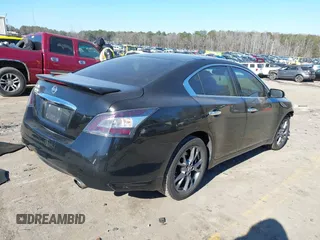2014 Nissan Maxima SV z VIN 1N4AA5AP0EC479039, wystawiony jako IAAI lot #41346084 z przebiegiem 235 823 mil mil oraz . Historia ofert i sprzedaży dostępna na DreamBid. Obrazek 4.