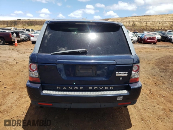 2011 Land Rover Range Rover Sport HSE Lux with VIN SALSK2D43BA288307, listed as a Copart auction lot 61456234 with Not provided miles and Salvage title. Bid and sale history available at DreamBid. Image 6.