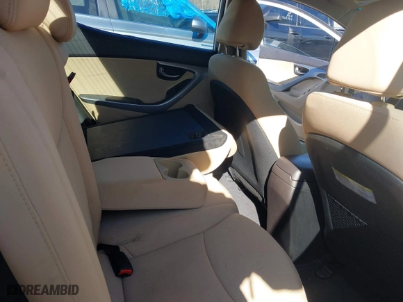 2013 Hyundai Elantra GLS with VIN 5NPDH4AE7DH321540, listed as a IAAI auction lot 41777902 with 128,514 mi miles. Bid and sale history available at carsss.com. Image 8.