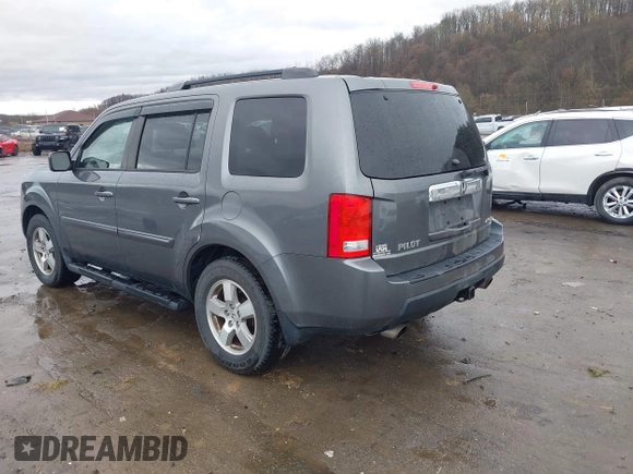 2011 Honda Pilot EX-L with VIN 5FNYF4H67BB001622, listed as a IAAI auction lot 41954379 with 157,910 mi miles and . Bid and sale history available at carsss.com. Image 3.