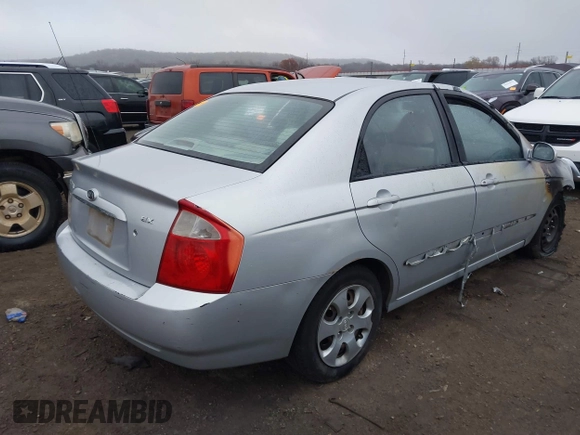 2006 Kia Spectra EX z VIN KNAFE121265284814, wystawiony jako IAAI lot #41025089 z przebiegiem 145 683 mil mil oraz . Historia ofert i sprzedaży dostępna na DreamBid. Obrazek 4.