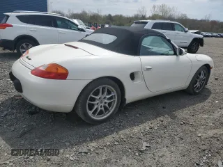2000 Porsche Boxster z VIN WP0CA2983YU620313, wystawiony jako Copart lot #54605995 z przebiegiem 134 807 mil mil oraz Tytuł czysty. Historia ofert i sprzedaży dostępna na DreamBid. Obrazek 3.