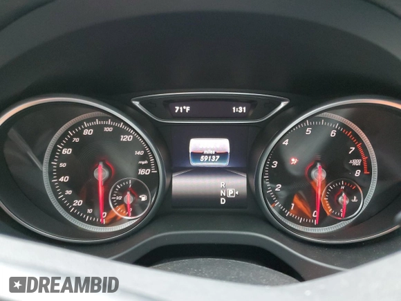 2019 Mercedes-Benz CLA 250 with VIN WDDSJ4EB5KN770620, listed as a Copart auction lot 38620304 with 59,137 mi miles and . Bid and sale history available at DreamBid. Image 9.