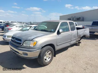 2001 Toyota Tundra SR5 with VIN 5TBRN34171S163698, listed as a IAAI auction lot 41814554 with NaN miles. Bid and sale history available at carsss.com. Image 2.