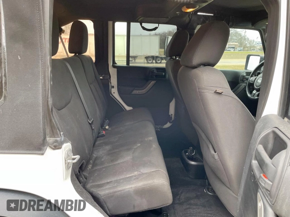 2016 Jeep Wrangler Unlimited Sport with VIN 1C4HJWDG7GL114807, listed as a Copart auction lot 54988515 with 118,651 mi miles and Clean Title. Bid and sale history available at DreamBid. Image 6.