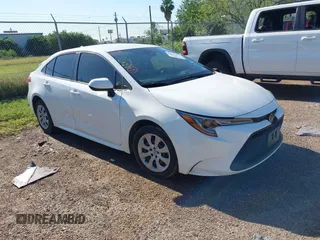 2022 Toyota Corolla LE with VIN JTDEPMAE9NJ202453, listed as a IAAI auction lot 41962121 with 41,289 mi miles and . Bid and sale history available at DreamBid. Image 1.