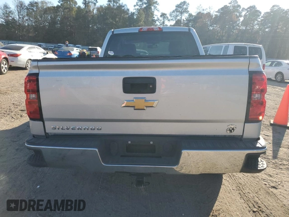 2018 Chevrolet Silverado 1500 Work Truck with VIN 1GCRCNEH7JZ159671, listed as a Copart auction lot 86354664 with 59,513 mi miles and Salvage Title. Bid and sale history available at carsss.com. Image 6.