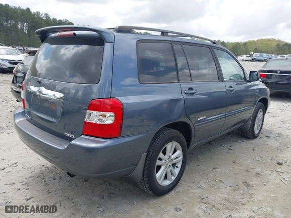 2007 Toyota Highlander Hybrid w/3rd Row with VIN JTEDW21A770018813, listed as a IAAI auction lot 41960906 with 263,798 mi miles. Bid and sale history available at carsss.com. Image 4.