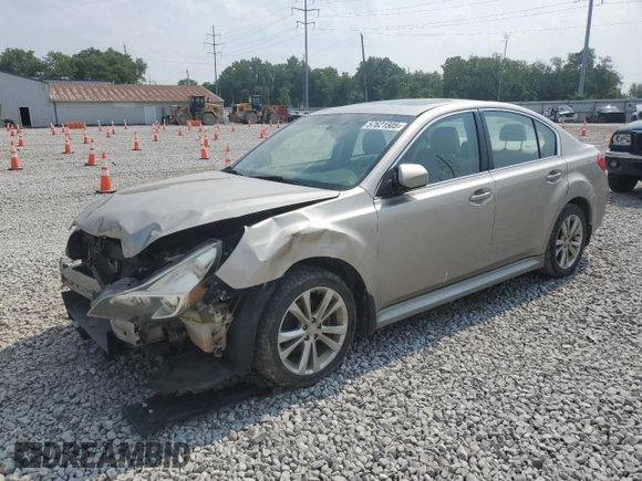 2014 Subaru Legacy Premium with VIN 4S3BMCD61E3023838, listed as a Copart auction lot 57621505 with 171,056 mi miles and Salvage title. Bid and sale history available at DreamBid. Image 1.